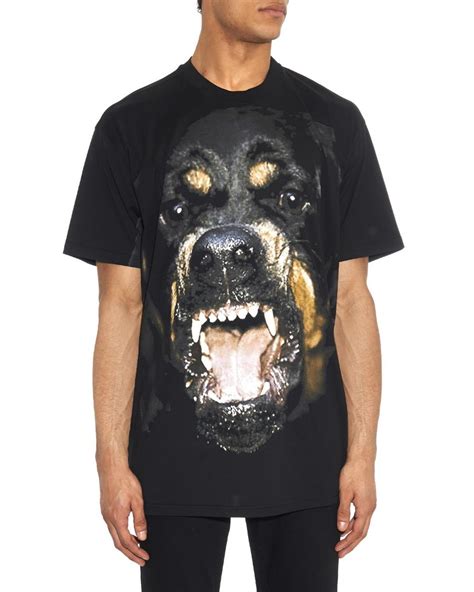 givenchy shark t-shirt|givenchy rottweiler shirt price.